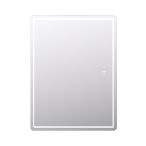 картинка Зеркальный шкаф Geometry -600 с LED подсветкой от магазина САРТ